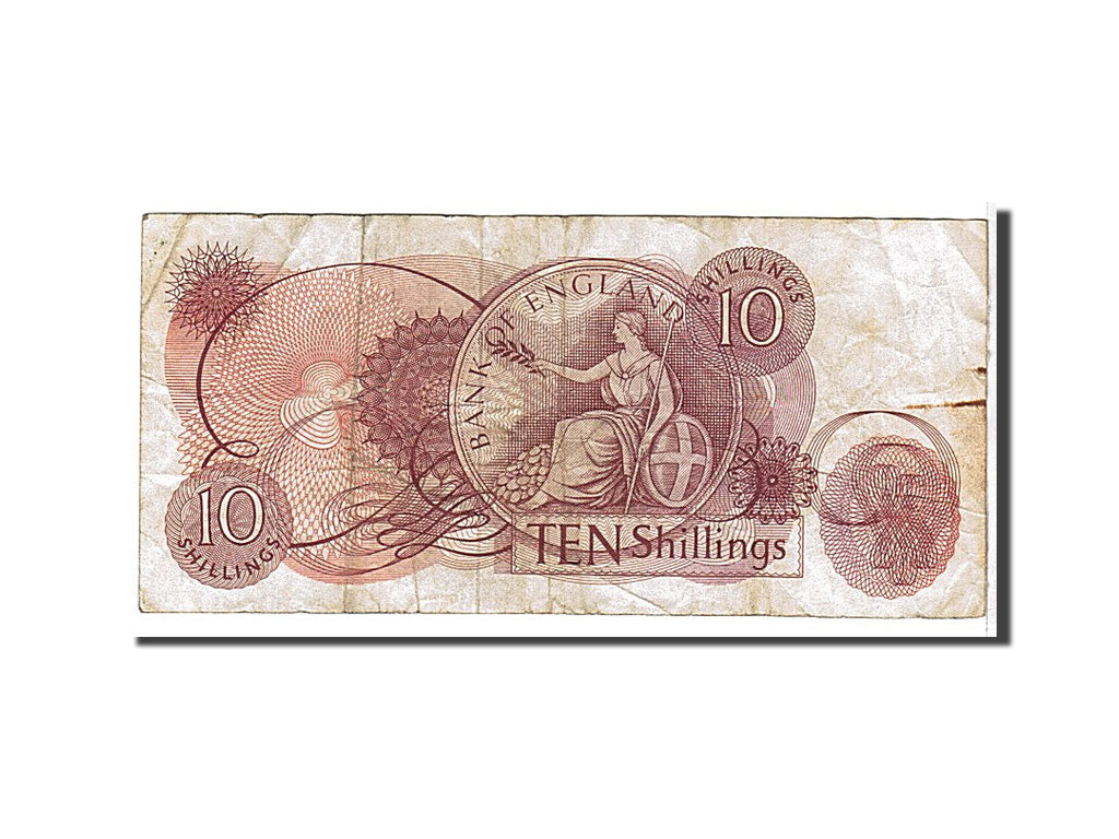 Banknote, Great Britain, 10 Shillings, 1962, KM:373b, VF(20-25)
