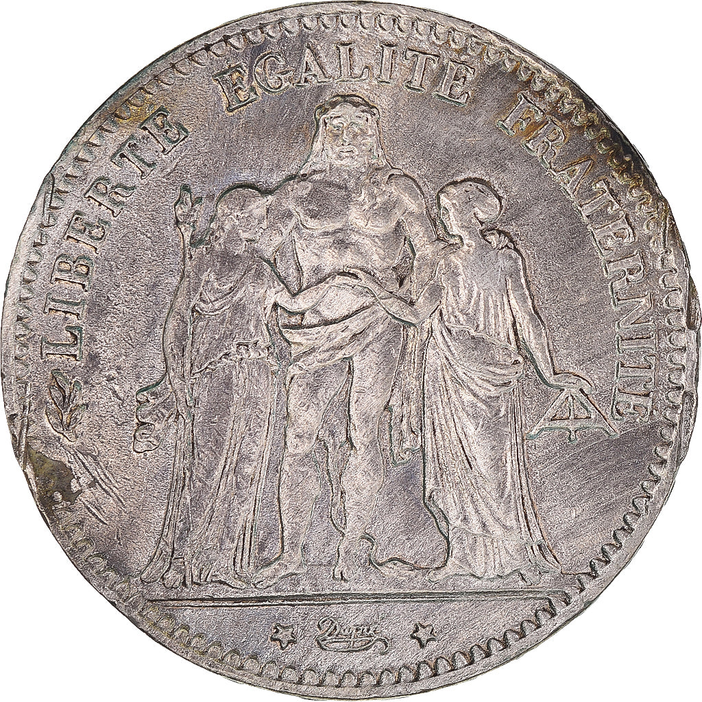 Coin, France, Hercule, 5 Francs, 1875, Paris, VF(30-35), Silver, KM:820.1