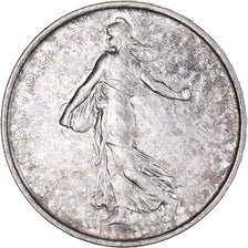 Coin, France, Semeuse, 5 Francs, 1968, AU(50-53), Silver, KM:926, Gadoury:770