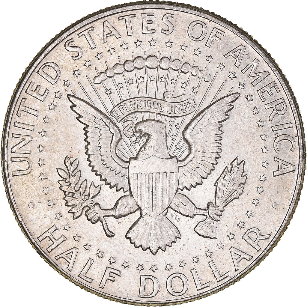 Coin, United States, Kennedy Half Dollar, Half Dollar, 1964, U.S. Mint