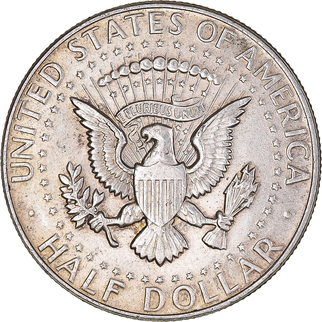 Coin, United States, Kennedy Half Dollar, Half Dollar, 1964, U.S. Mint