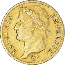 Munten, Frankrijk, Napoléon I, 20 Francs, 1810, Paris, ZF, Goud, KM:695.1