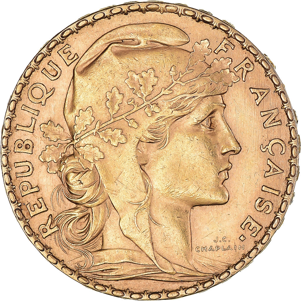 Monnaie, France, Marianne, 20 Francs, 1909, Paris, SUP, Or, Gadoury:1064a