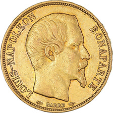 Moneda, Francia, Napoleon III, 20 Francs, 1852, Paris, EBC, Oro, KM:774