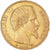 Moeda, França, Napoleon III, Napoléon III, 20 Francs, 1858, Strasbourg