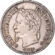Coin, France, Napoleon III, Napoléon III, 20 Centimes, 1867, Strasbourg