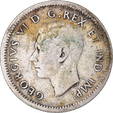 Coin, Canada, George VI, 10 Cents, 1938, Royal Canadian Mint, Ottawa, VF(30-35)