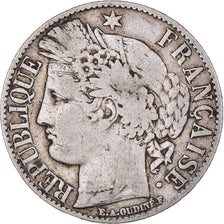 Monnaie, France, Cérès, Franc, 1888, Paris, TB+, Argent, Gadoury:465a