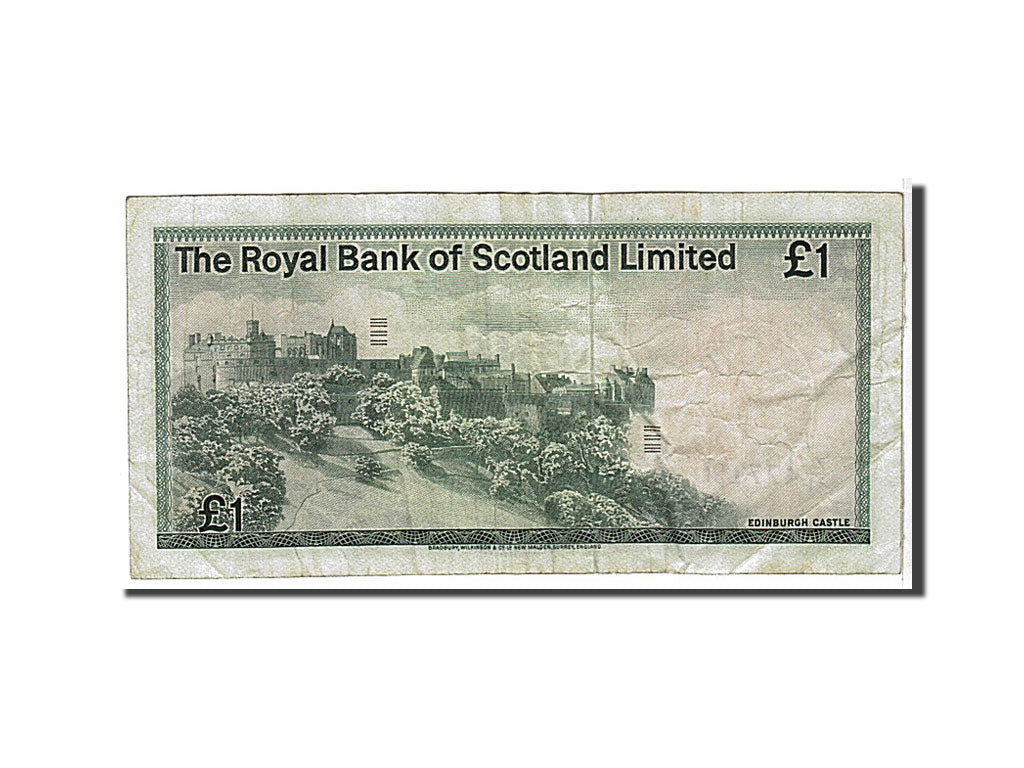 Scotland, 1 Pound, 1972, KM #336a, VF(20-25), A11477190