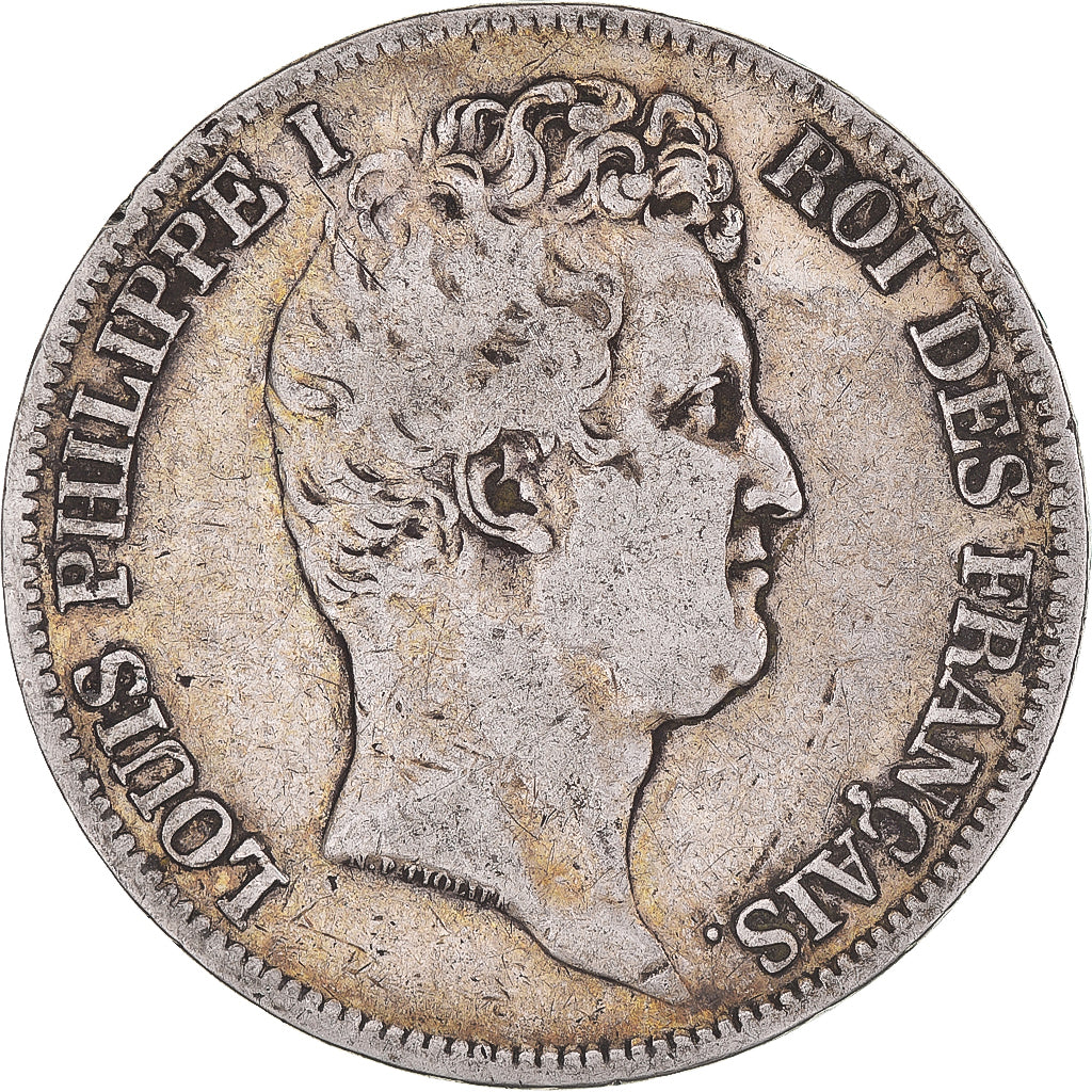 Monnaie, France, Louis-Philippe, 5 Francs, 1830, Rouen, TB, Argent, Gadoury:675