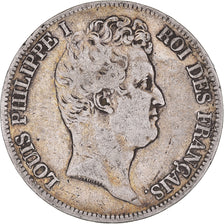Monnaie, France, Louis-Philippe, 5 Francs, 1830, Rouen, TB, Argent, Gadoury:675