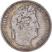Coin, France, Louis-Philippe, 5 Francs, 1838, Strasbourg, VF(30-35), Silver