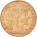 Moneda, Francia, Marianne, 10 Francs, 1906, Paris, MBC, Oro, KM:846