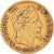 Moeda, França, Napoleon III, 5 Francs, 1863, Strasbourg, EF(40-45), Dourado