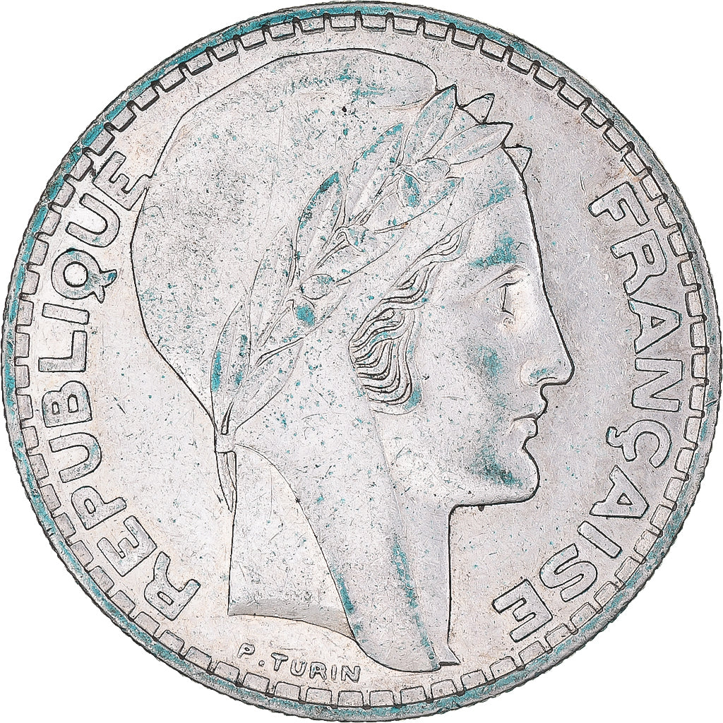Coin, France, Turin, 20 Francs, 1934, Paris, AU(50-53), Silver, KM:879