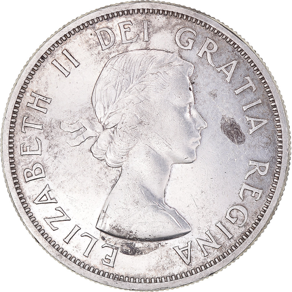 Moneta, Canada, Elizabeth II, Dollar, 1963, Royal Canadian Mint, Ottawa