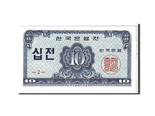 Banknote, South Korea, 10 Jeon, 1962, KM:28a, UNC(65-70)