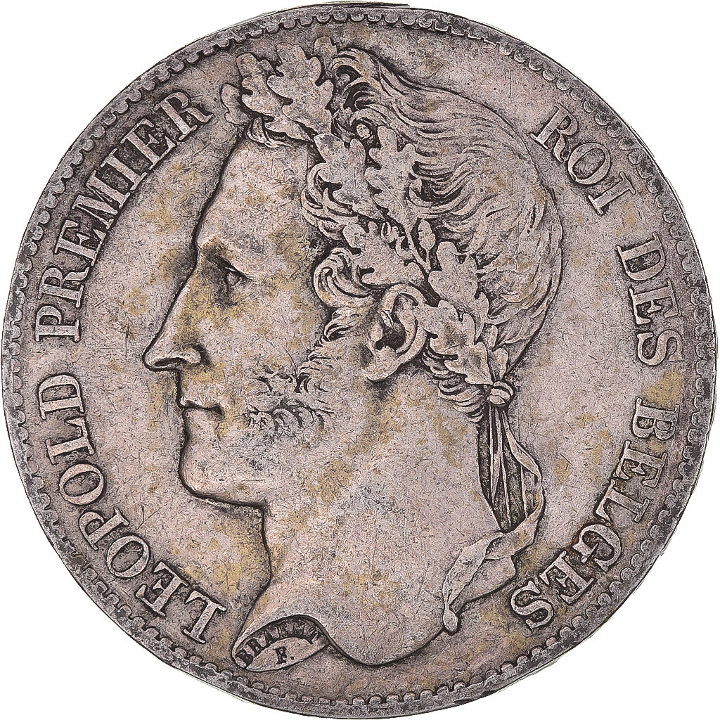 Coin, Belgium, Leopold I, 5 Francs, 5 Frank, 1849, VF(30-35), Silver, KM:3.2