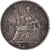 Moneta, INDOCINA FRANCESE, 10 Cents, 1910, Paris, MB+, Argento, KM:9