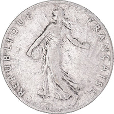Moeda, França, Semeuse, 50 Centimes, 1901, Paris, VF(20-25), Prata, KM:854