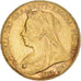 GREAT BRITAIN, Sovereign, 1900, KM #785, AU(55-58), Gold, 7.96