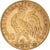 Moeda, França, Marianne, 10 Francs, 1908, Paris, EF(40-45), Dourado, KM:846