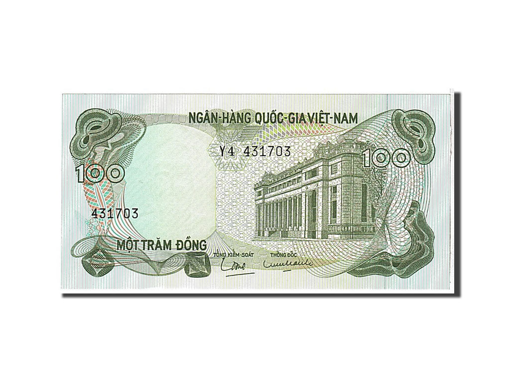 Vietnam del Sud, 100 Dông, 1970, KM:26a, FDS