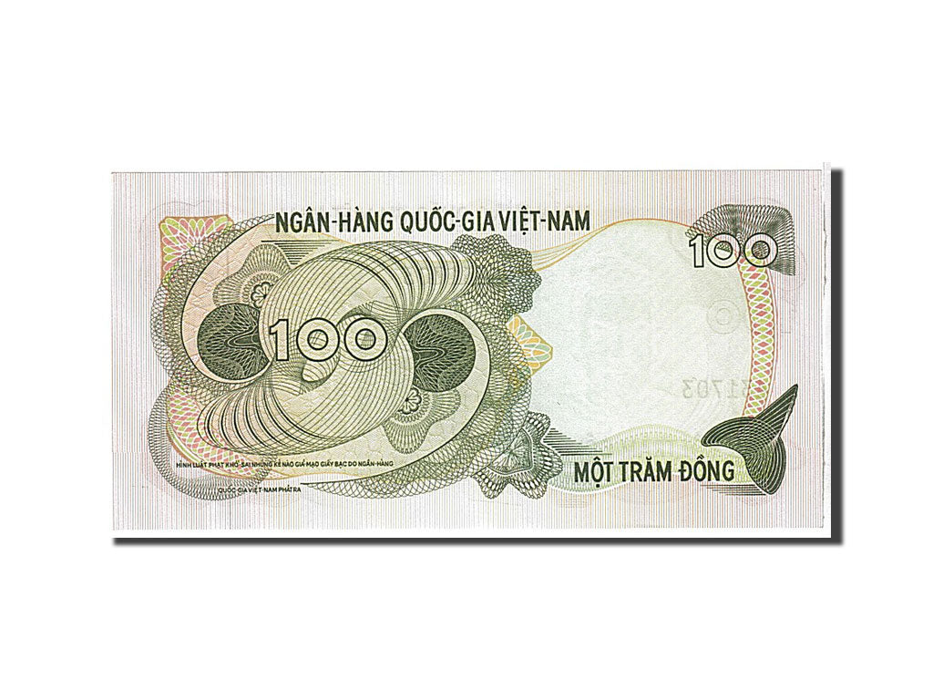 Vietnam del Sud, 100 Dông, 1970, KM:26a, FDS