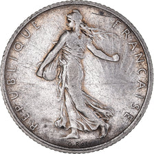 Coin, France, Semeuse, Franc, 1904, VF(30-35), Silver, KM:844.1, Gadoury:467