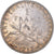 Moneta, Francja, Semeuse, Franc, 1915, Paris, EF(40-45), Srebro, KM:844.1
