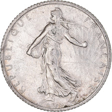 Coin, France, Semeuse, Franc, 1914, Paris, EF(40-45), Silver, KM:844.1