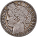 Moneta, Francia, Cérès, Franc, 1888, Paris, MB+, Argento, KM:822.1