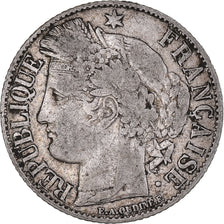 Coin, France, Cérès, Franc, 1895, Paris, VF(30-35), Silver, KM:822.1