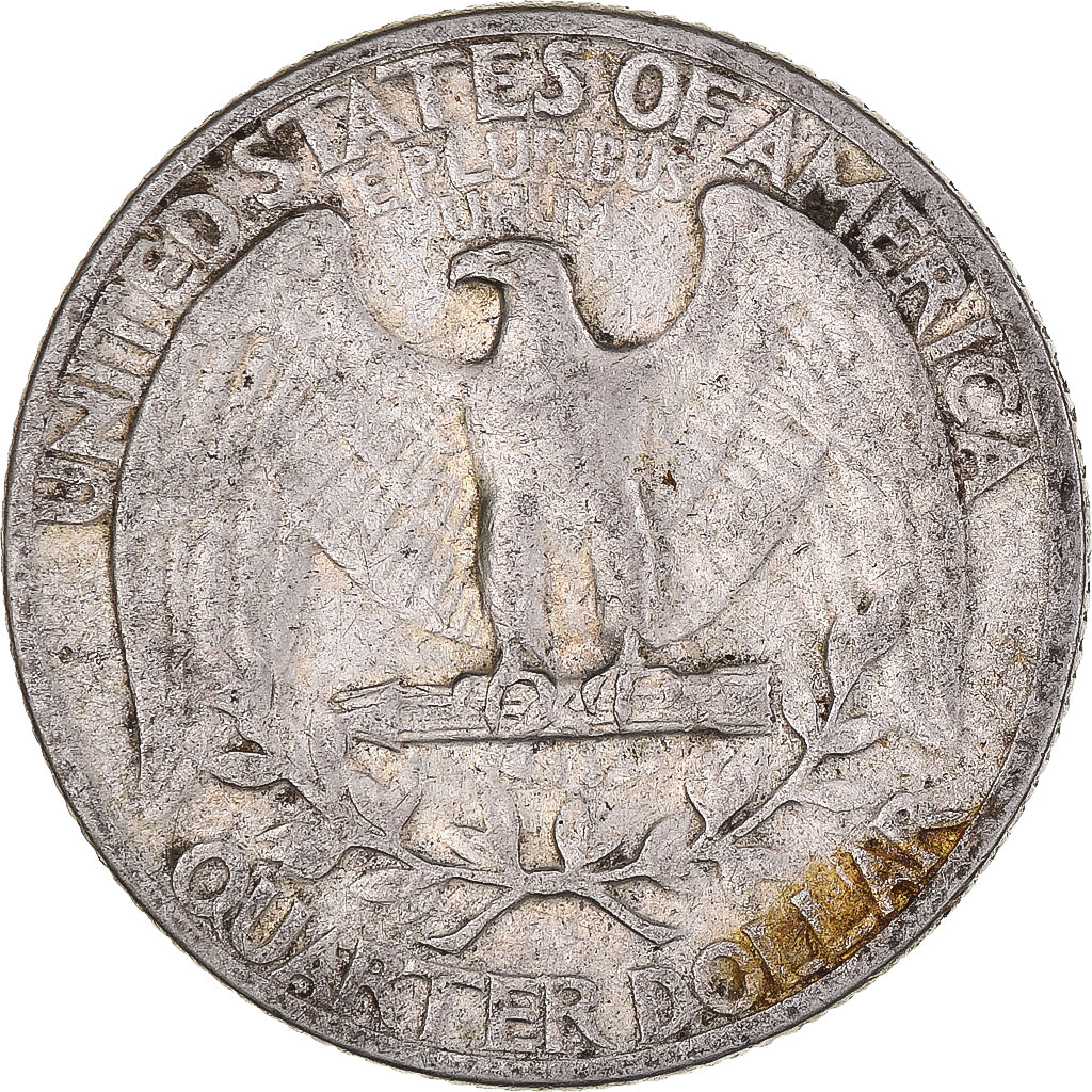 États-Unis, Washington Quarter Dollar, 1941, KM 164