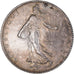 Moneta, Francja, Semeuse, 2 Francs, 1916, Paris, AU(50-53), Srebro, KM:845.1