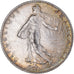 Coin, France, Semeuse, 2 Francs, 1916, Paris, AU(50-53), Silver, KM:845.1
