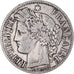 Moneta, Francia, Cérès, 2 Francs, 1870, Paris, MB+, Argento, KM:817.1