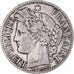 Moeda, França, Cérès, 2 Francs, 1870, Paris, VF(30-35), Prata, KM:817.1
