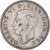 Moeda, Grã-Bretanha, George VI, Florin, Two Shillings, 1945, EF(40-45), Prata