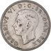 Coin, Great Britain, George VI, Florin, Two Shillings, 1945, EF(40-45), Silver