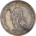 Coin, Switzerland, 2 Francs, 1961, Bern, EF(40-45), Silver, KM:21
