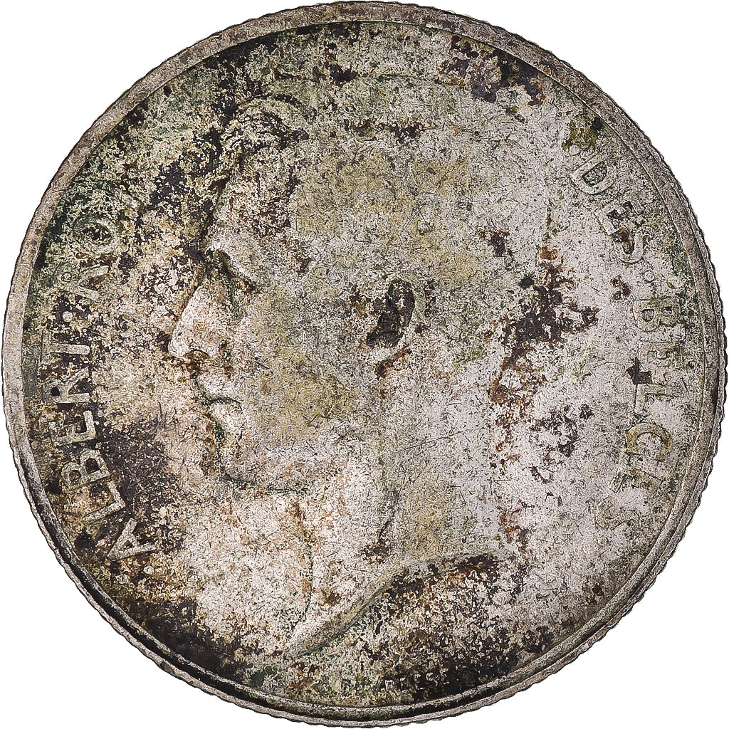Coin, Belgium, 2 Francs, 2 Frank, 1910, VF(30-35), Silver, KM:74