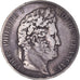 Frankreich, Louis-Philippe, 5 Francs, 1848, Paris, S+, Silber, KM:749.1