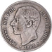 Moneda, España, Alfonso XII, 5 Pesetas, 1883, Madrid, BC+, Plata, KM:688