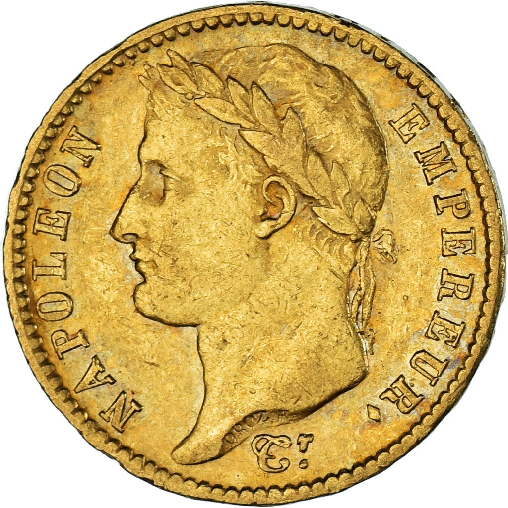 Coin, France, Napoléon I, 20 Francs, 1809, Paris, EF(40-45), Gold, KM:695.1