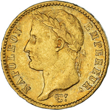 Coin, France, Napoléon I, 20 Francs, 1809, Paris, EF(40-45), Gold, KM:695.1