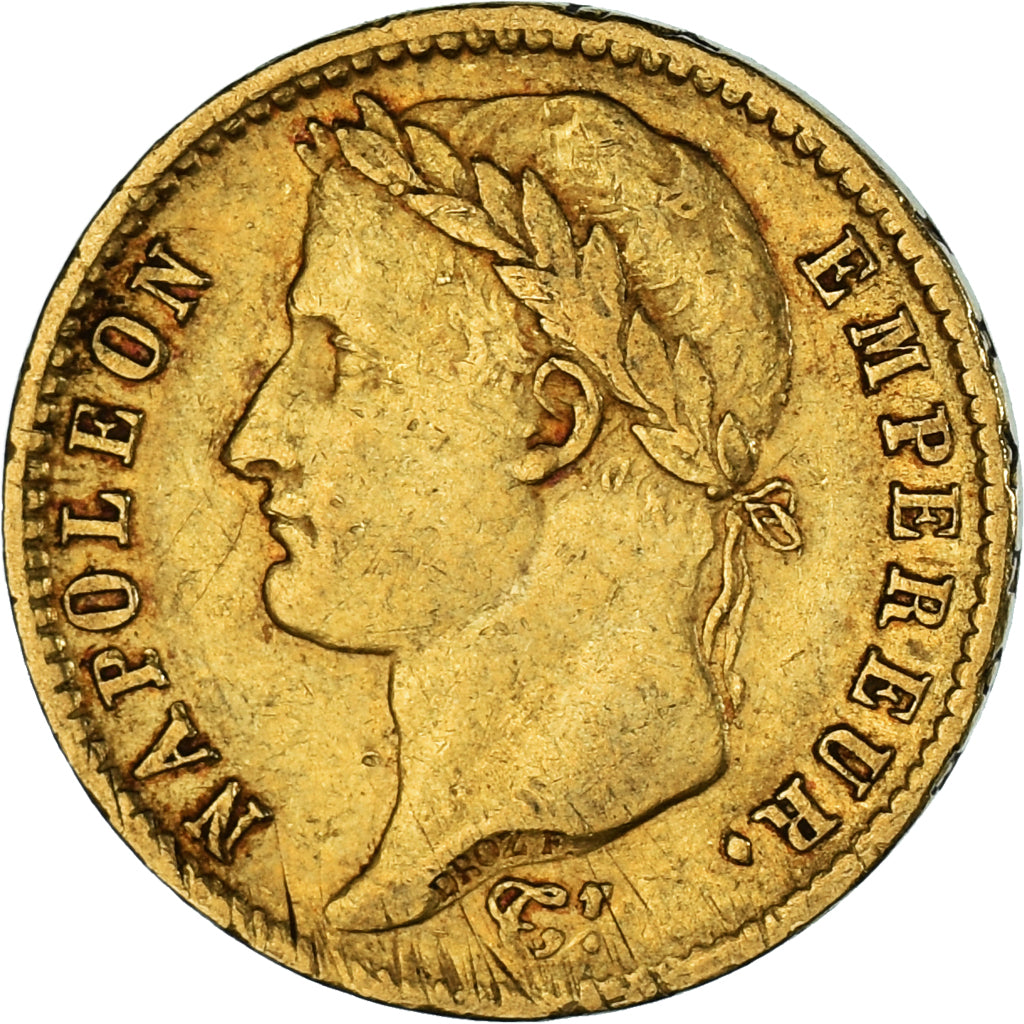 Coin, France, Napoléon I, 20 Francs, 1810, Paris, EF(40-45), Gold, KM:695.1