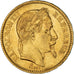 Moneta, Francja, Napoleon III, 20 Francs, 1865, Strasbourg, AU(50-53), Złoto