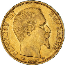 Munten, Frankrijk, Napoleon III, Napoléon III, 20 Francs, 1859, Paris, ZF+