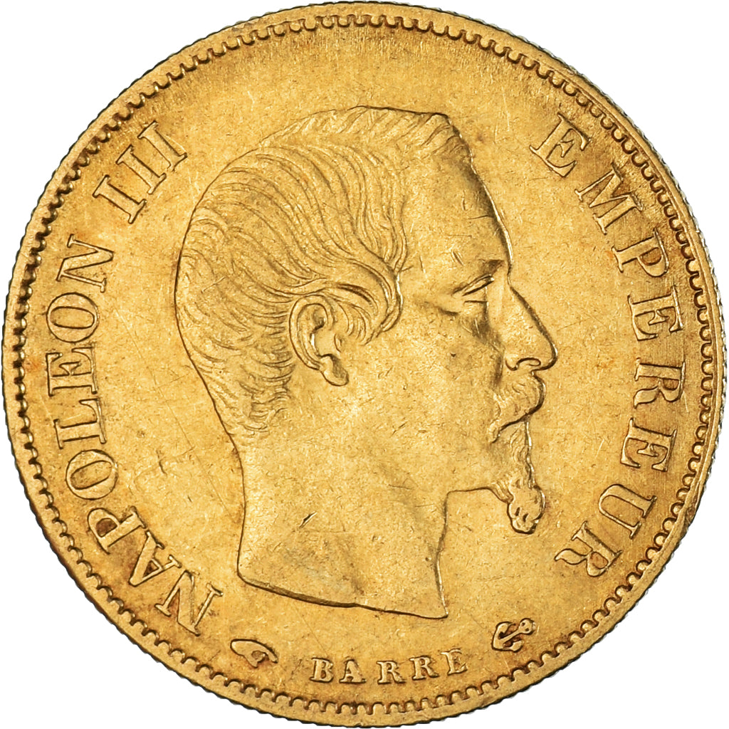 Coin, France, Napoleon III, Napoléon III, 10 Francs, 1860, Paris, VF(30-35)
